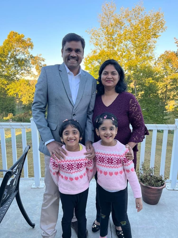 Indian family in NW Arkansas